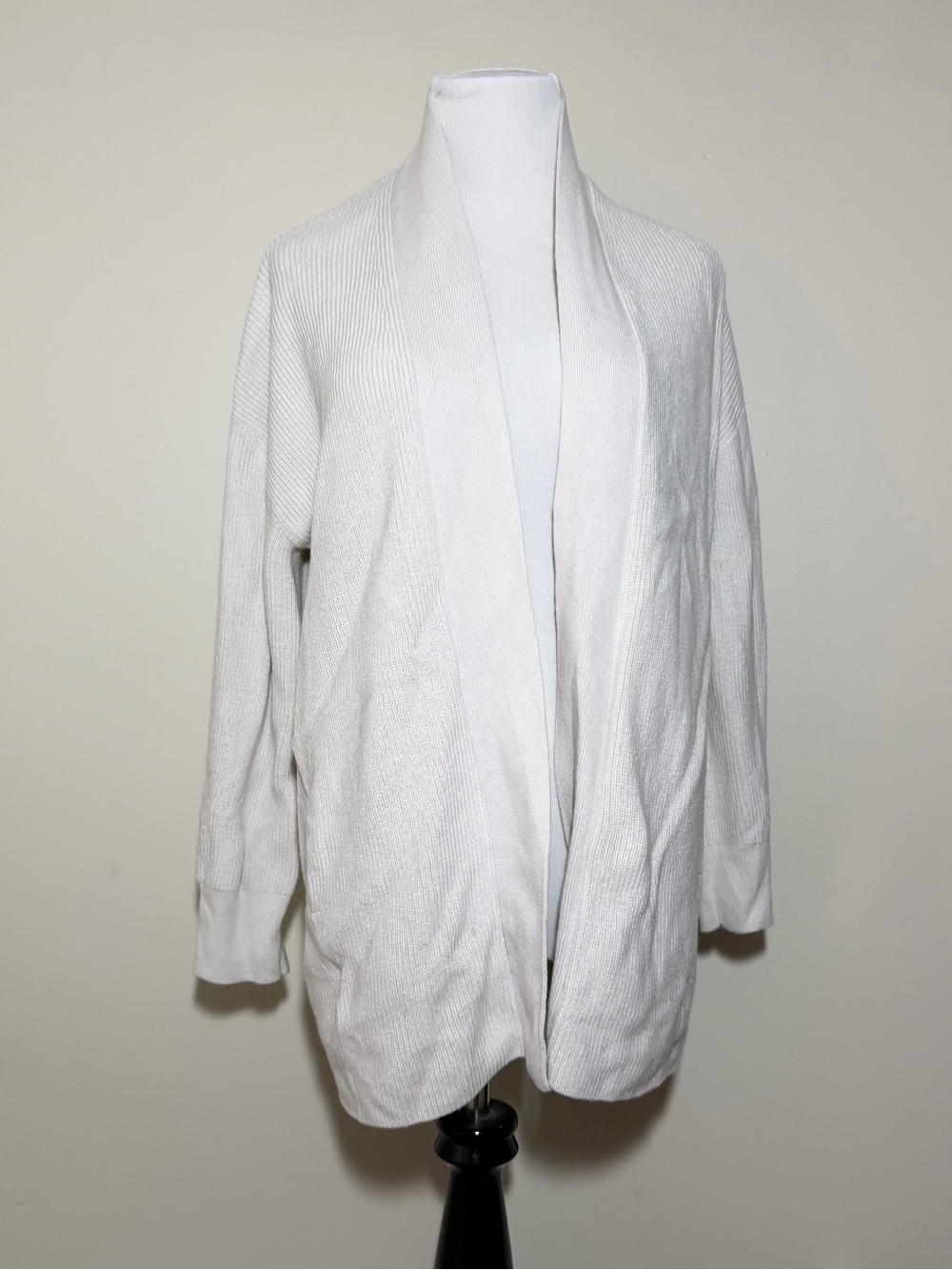 Lululemon Merino Wool-Blend Ribbed Long Wrap Sweater